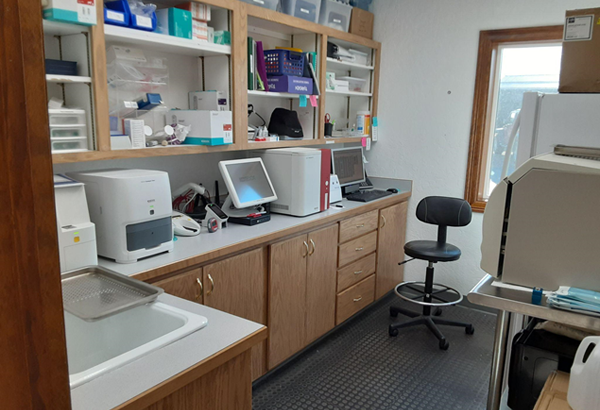 Hayden Pet Medical Center diagnostics room